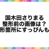 国木田さりまるの整形前の画像は？整形箇所にすっぴんも！